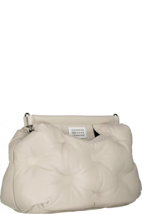 Shoulder Bags for Women Maison Margiela Glam Slam Medium Leather Clutch
