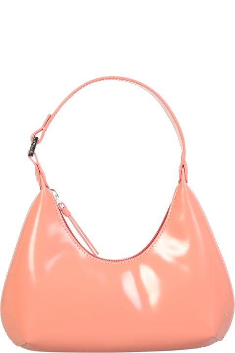 BY FAR for Women BY FAR Baby Salmon Semi Patent Leather Bag