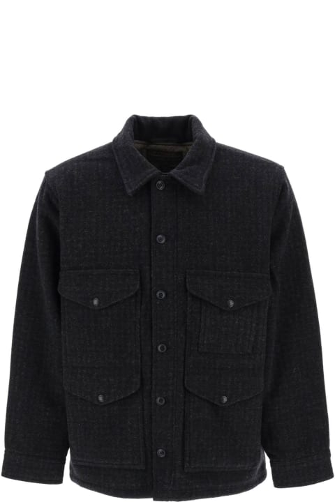 Filson Coats & Jackets for Men Filson Padded Mackinaw Wool Cruiser Jacket