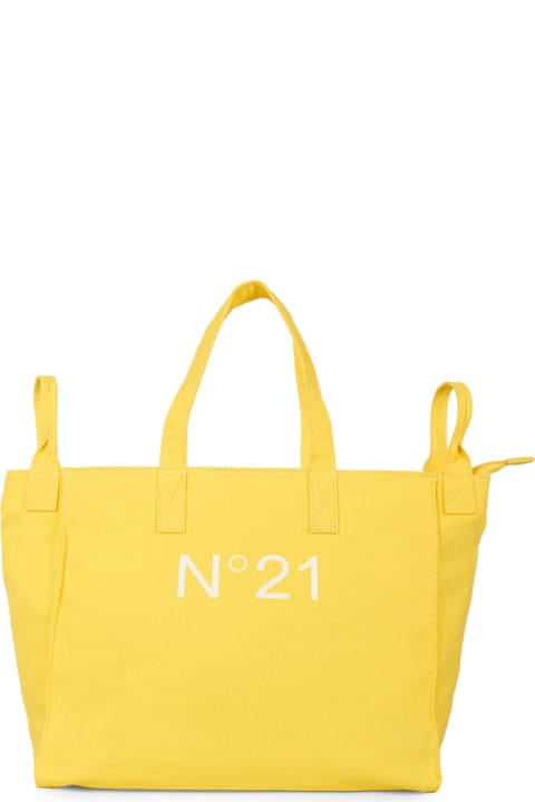 N.21 Men N.21 Yellow Bag For Girl With Logo
