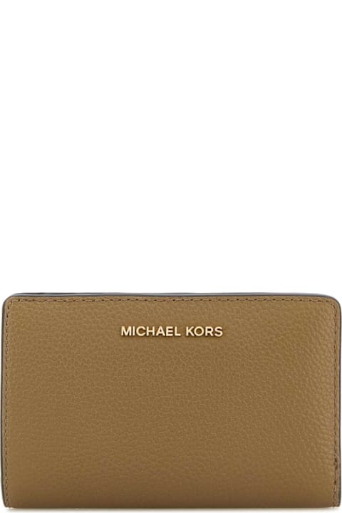Homeware Michael Kors Cappuccino Leather Wallet