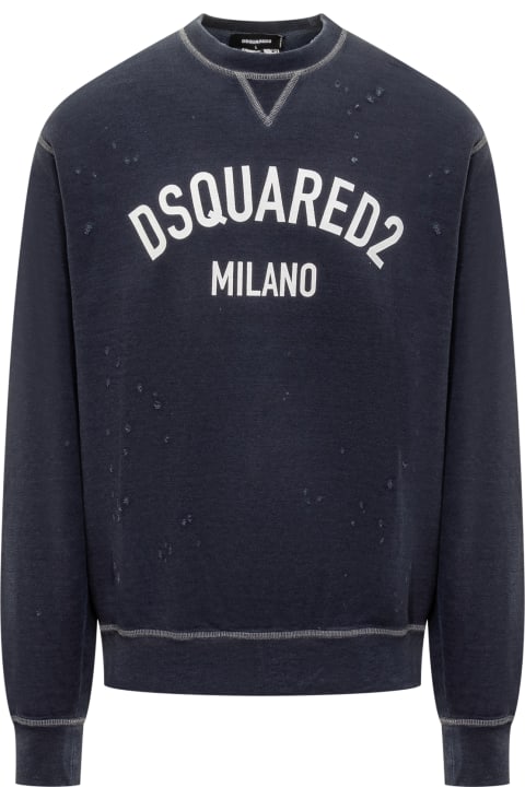 Dsquared2 for Men Dsquared2 Cool Fit Logo Sweatshirt