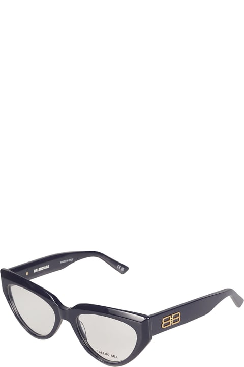 Homeware Balenciaga Eyewear Bb0276o004 Blue Blue Transparent