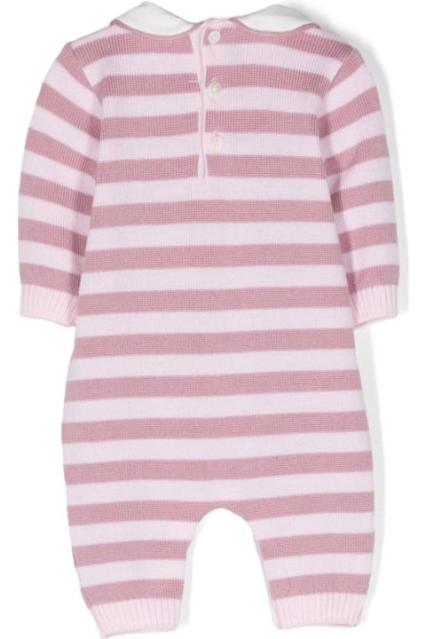 Bodysuits & Sets for Baby Girls Little Bear Striped Onesie