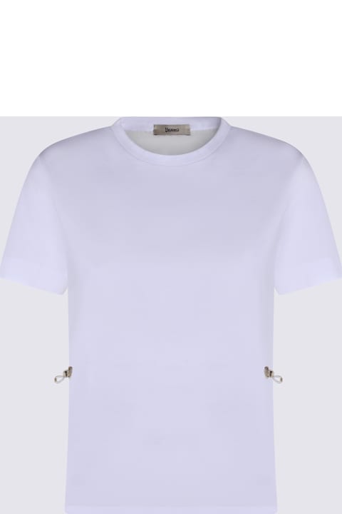 Homeware Herno White Cotton T-shirt