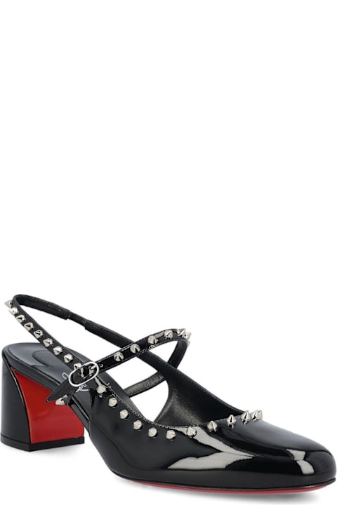 Christian Louboutin Shoes for Women Christian Louboutin Janispikes Slingback Pumps