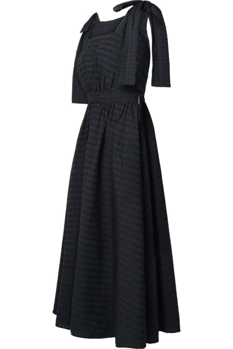 MSGM Dresses for Women MSGM Black Cotton Blend Dress