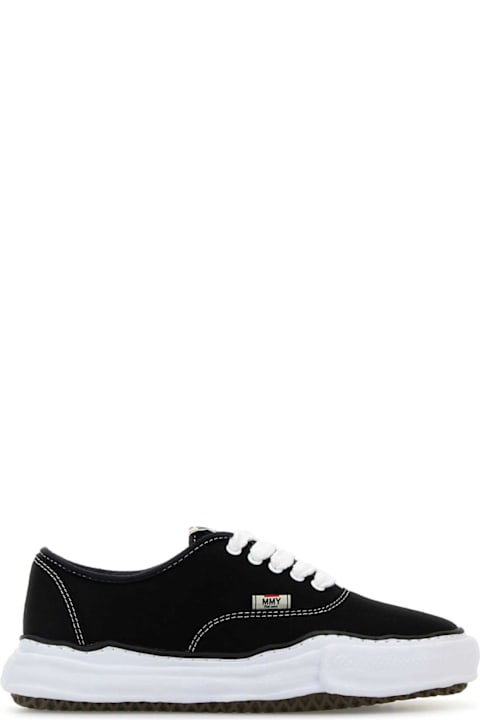Mihara Yasuhiro Sneakers for Men Mihara Yasuhiro Black Canvas Sneakers