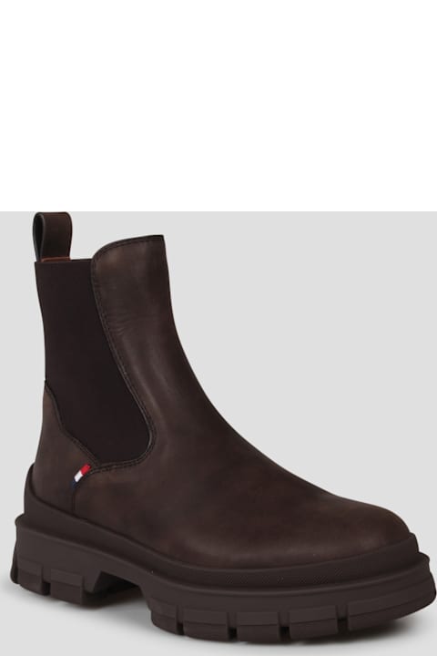 Moncler Boots for Men Moncler Chelsea Hevea Ankle Boots