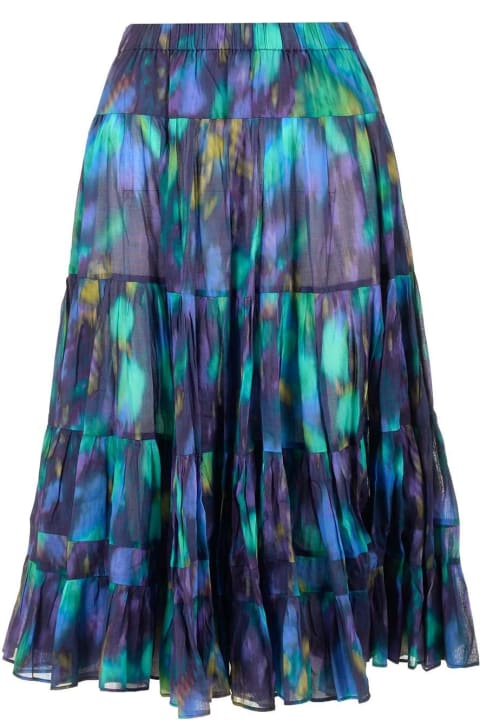Isabel Marant Women Isabel Marant Tie-dyed Printed Skirt