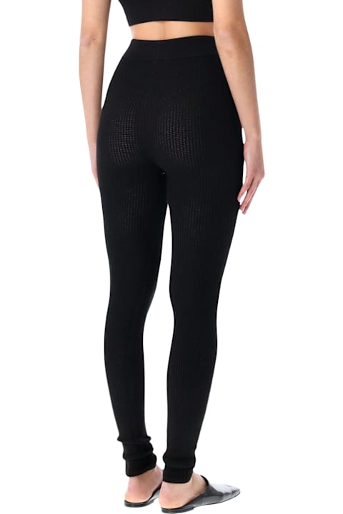 Fear of God لـ Kids Fear of God Essentials Fear Of God Black Waffle Leggings