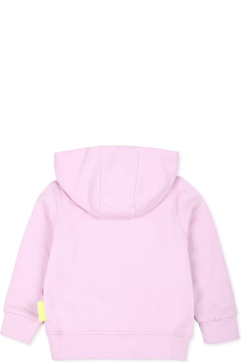 Barrow Sweaters & Sweatshirts for Baby Boys Barrow Pink Sweatshirt For Babykids With Bear Print