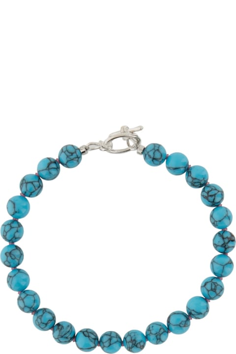 Jewelry for Men Needles Turquoise Bracelet