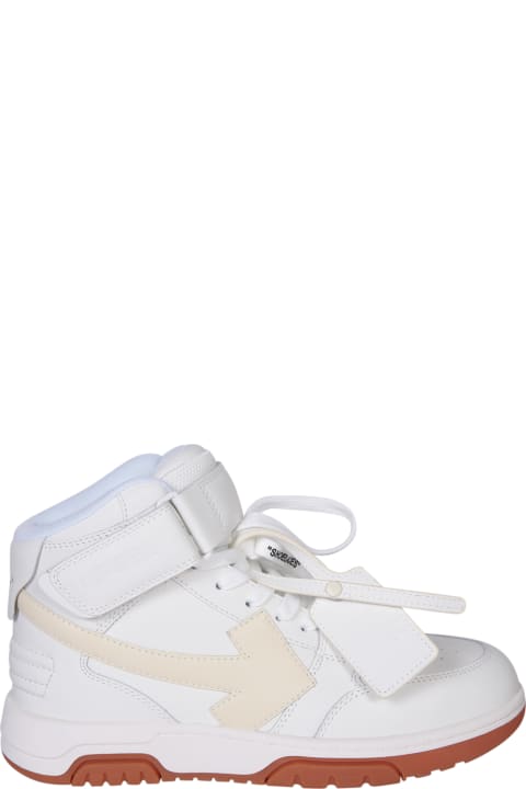 Shoes for Women Off-White Out Of Office Mid Sneakers In White