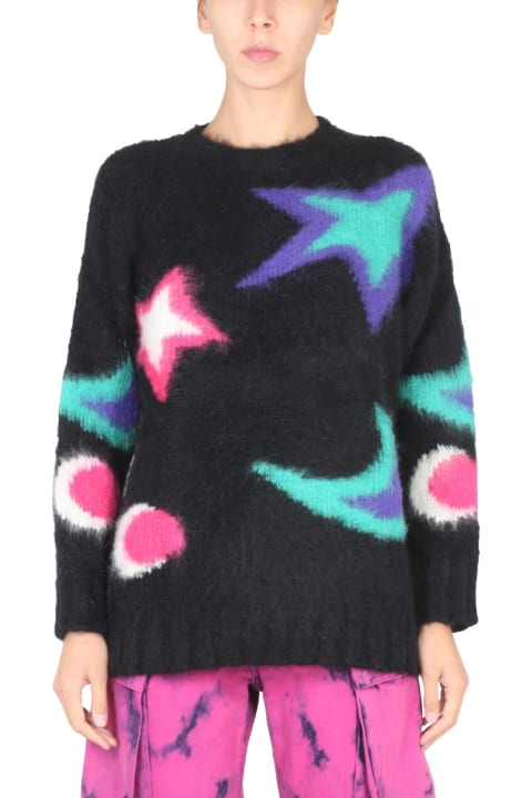 MSGM Sweaters for Women MSGM Jersey With Stars Motif