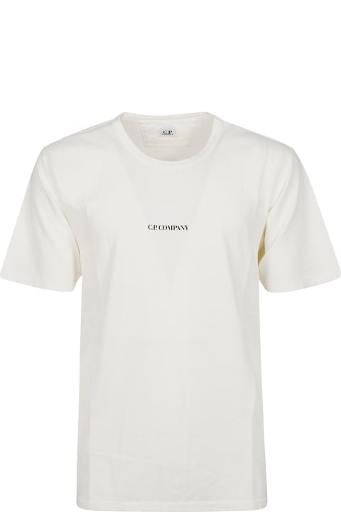 C.P. Company for Men C.P. Company 24/1 Jersey Garment Dyed Logo T-shirt