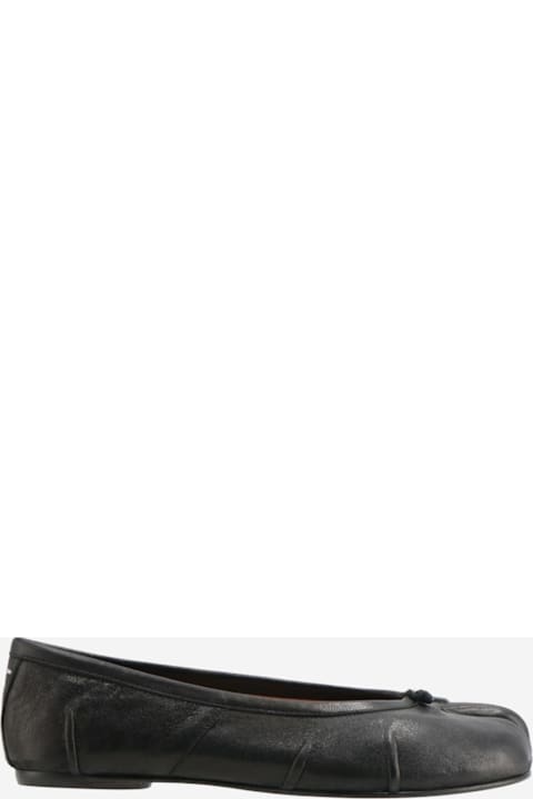 Maison Margiela New Tabi Leather Ballerina Flats