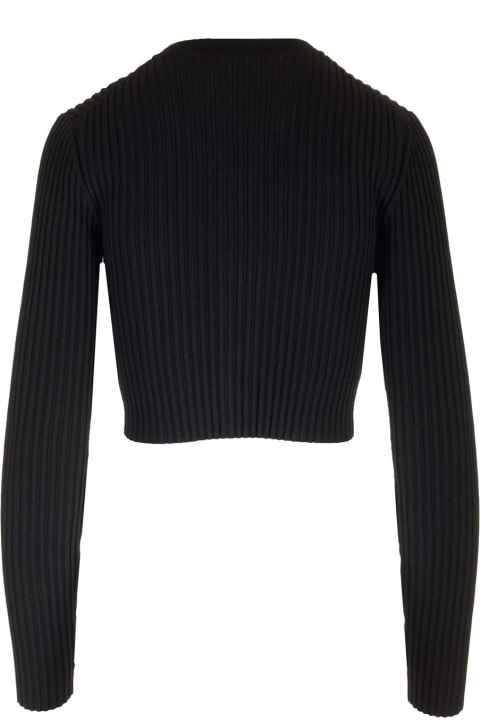 Dolce & Gabbana for Women Dolce & Gabbana dolce gabbana ribbed knit wool turtleneck sweater