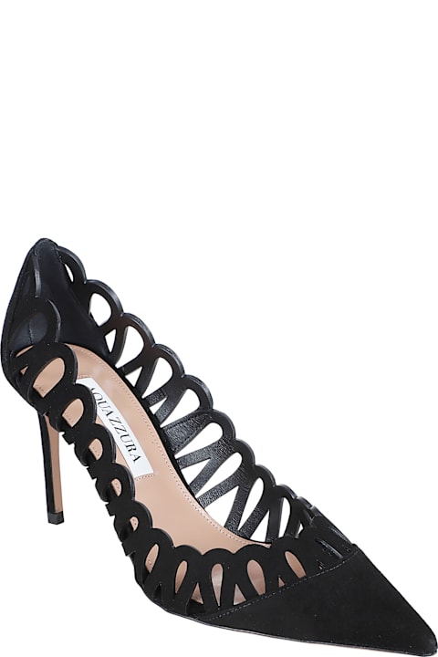 Aquazzura Peep Pump 85