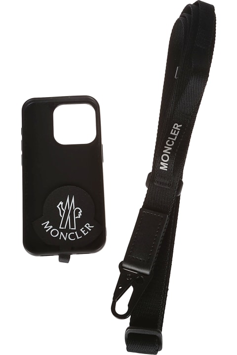 Moncler Hi-Tech Accessories for Men Moncler Nakoa Cover Iphone 15 Pro