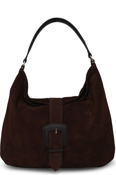 'karen' Dark Brown Leather Bag