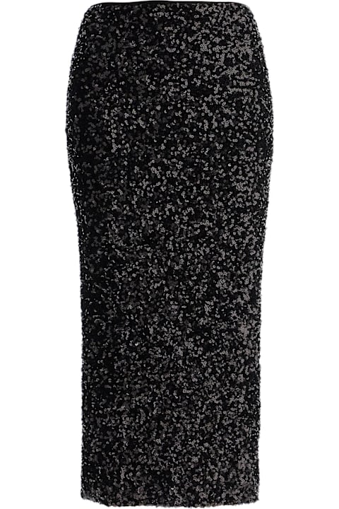 Rotate by Birger Christensen Dresses for Women Rotate by Birger Christensen Sequin Midi Pencil Skirt