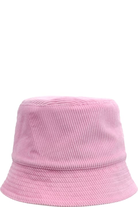 Hats for Women Loewe Corduroy Patch Bucket Hat