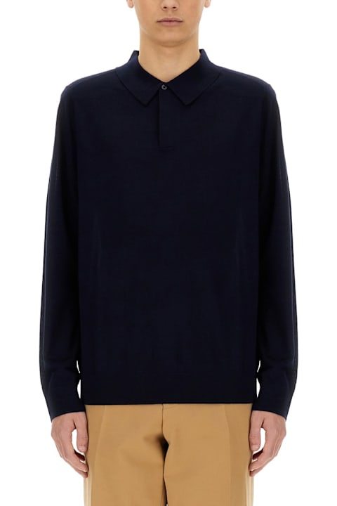 Homeware Paul Smith Merino Wool Polo Shirt