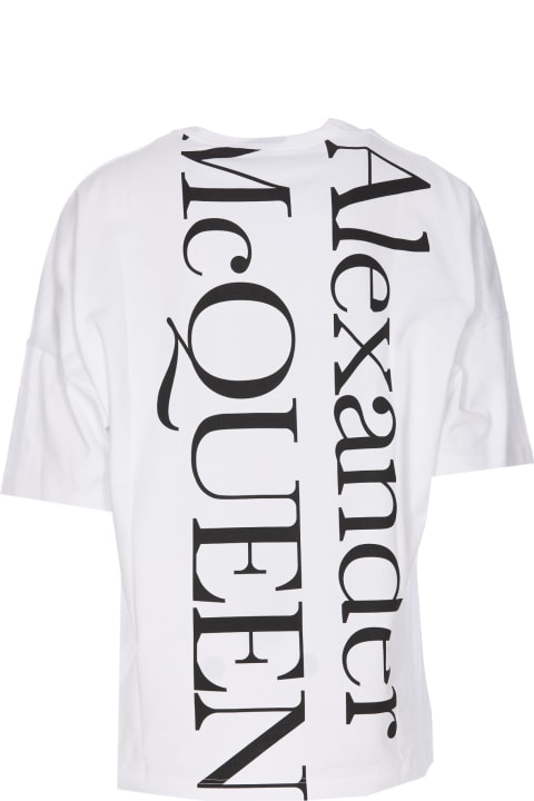 メンズ新着アイテム Alexander McQueen Exploded Logo T-shirt