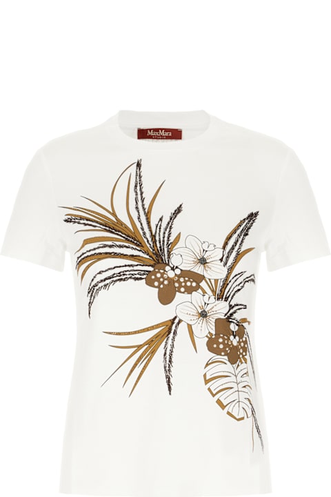 Max Mara Studio for Women Max Mara Studio White Cotton T-shirt