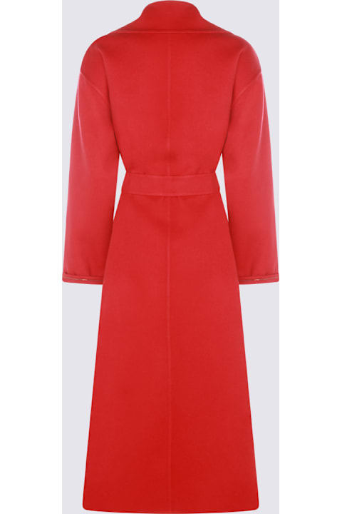 Homeware Fabiana Filippi Red Wool Coat