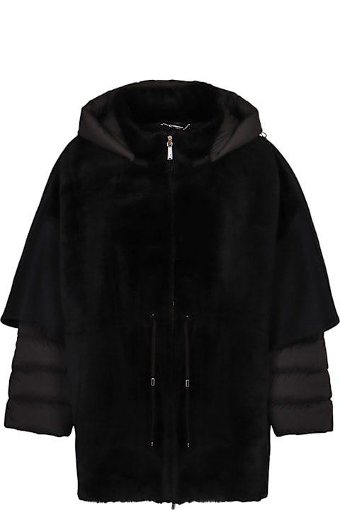 Homeware Moorer Down Jacket Modgi With Hood