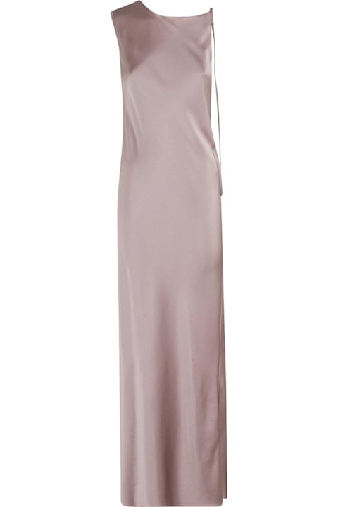 Alysi for Women Alysi Asymmetric Sleeveless Satin Dress
