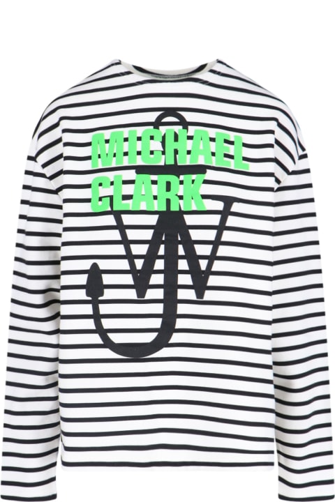 Fashion for Men J.W. Anderson X Michael Clark Striped Sweatshirt