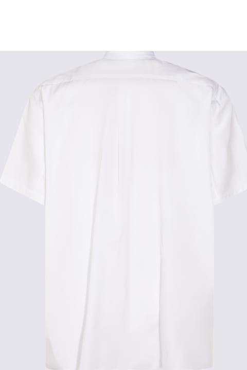 Shirts for Men Comme des Garçons White Cotton Shirt