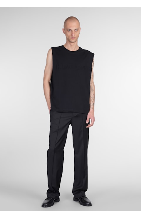 Helmut Lang Clothing for Men Helmut Lang Tank Top In Black Cotton