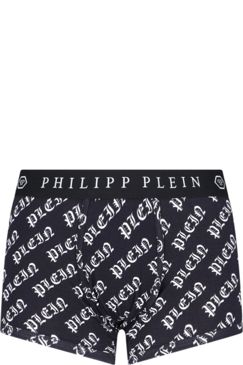 Philipp Plein Underwear for Men Philipp Plein Logo Boxer Shorts