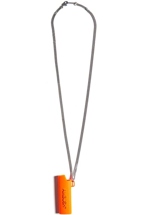 Jewelry for Men AMBUSH Logo Lighter Case Necklace