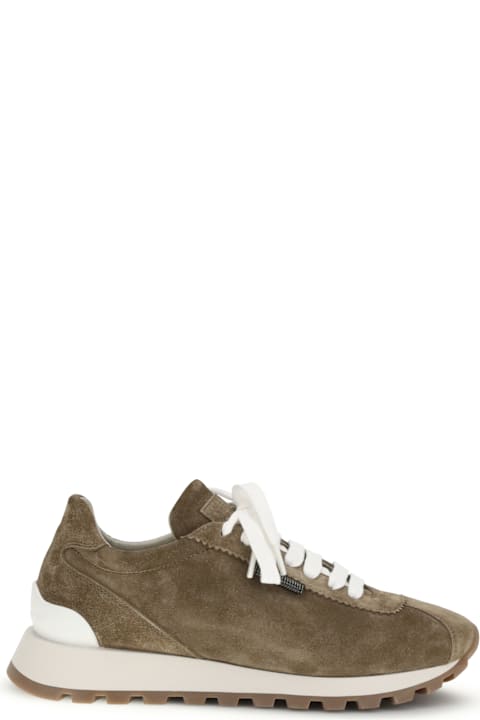 Brunello Cucinelli Sneakers With Iconic Embellishments