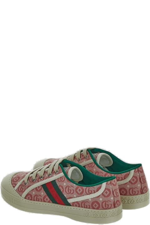 Gucci Kids Gucci 1977 Tennis Lace-up Sneakers