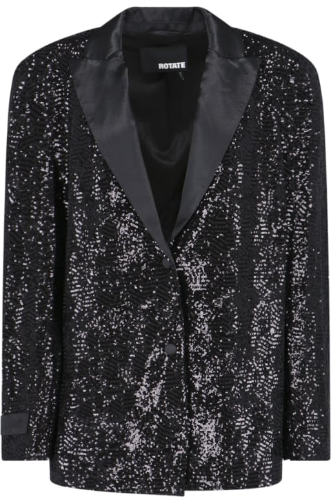 Rotate by Birger Christensen Coats & Jackets for Women Rotate by Birger Christensen Sequin Single-breasted Blazer