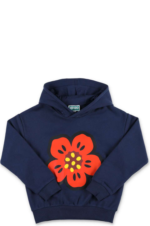 Kenzo Kids Sweaters & Sweatshirts for Boys Kenzo Kids Fleece Flower Hoodie