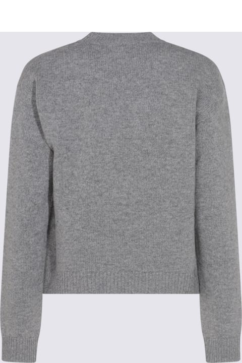 Gucci Grey Wool Knitwear