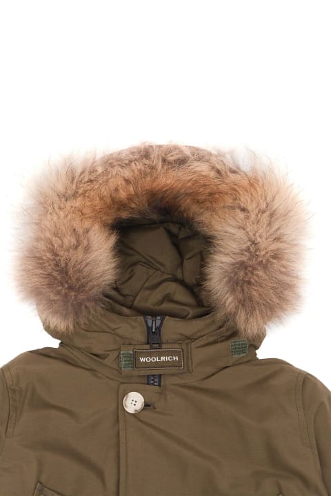 Topwear for Girls Woolrich Artic Parka With Raccoon Fur