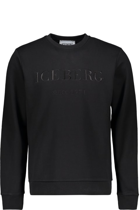 Iceberg Fleeces & Tracksuits for Men Iceberg Long Sleeve Sweatshirt