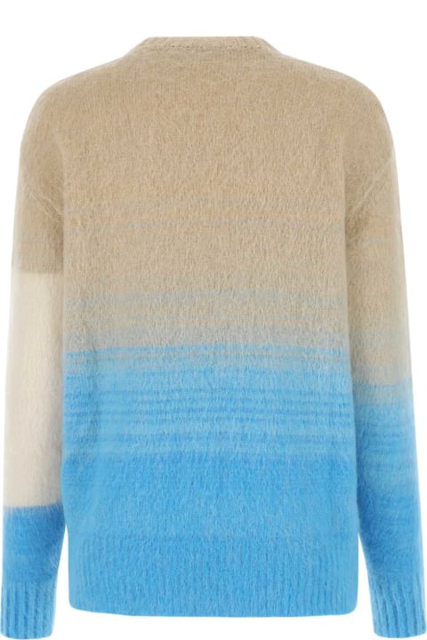 Off-White for Women Off-White Multicolor Mohair Blend Sweater