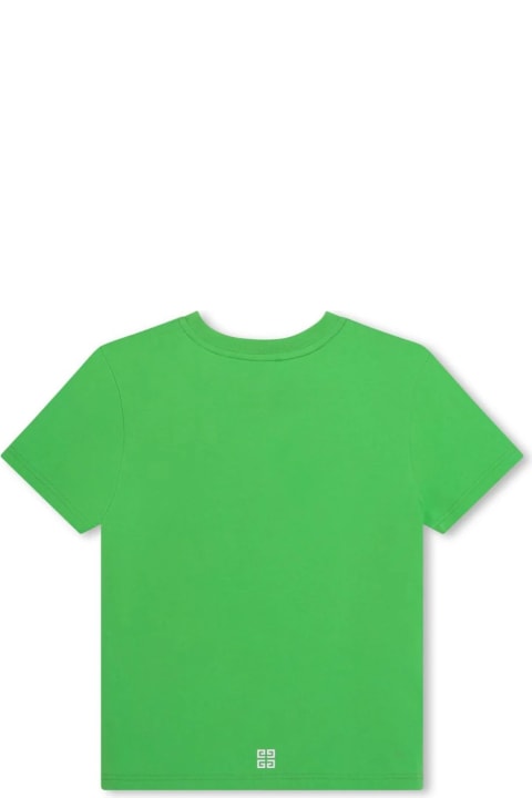 Givenchy T-Shirts & Polo Shirts for Boys Givenchy Givenchy Kids T-shirts And Polos Green