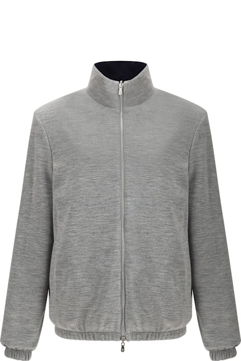 Brunello Cucinelli for Kids Brunello Cucinelli Reversible Jacket