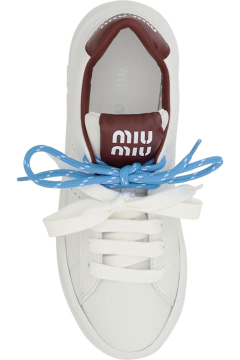 【専用】miu miu ターコイズ スエード ハイヒール Miu Miu Double-lace Sneakers | italist