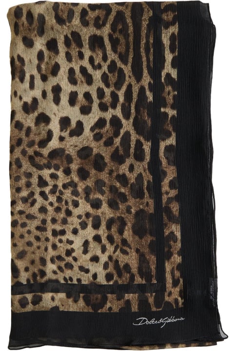 Dolce & Gabbana Accessories for Women Dolce & Gabbana 'leopard' Scarf